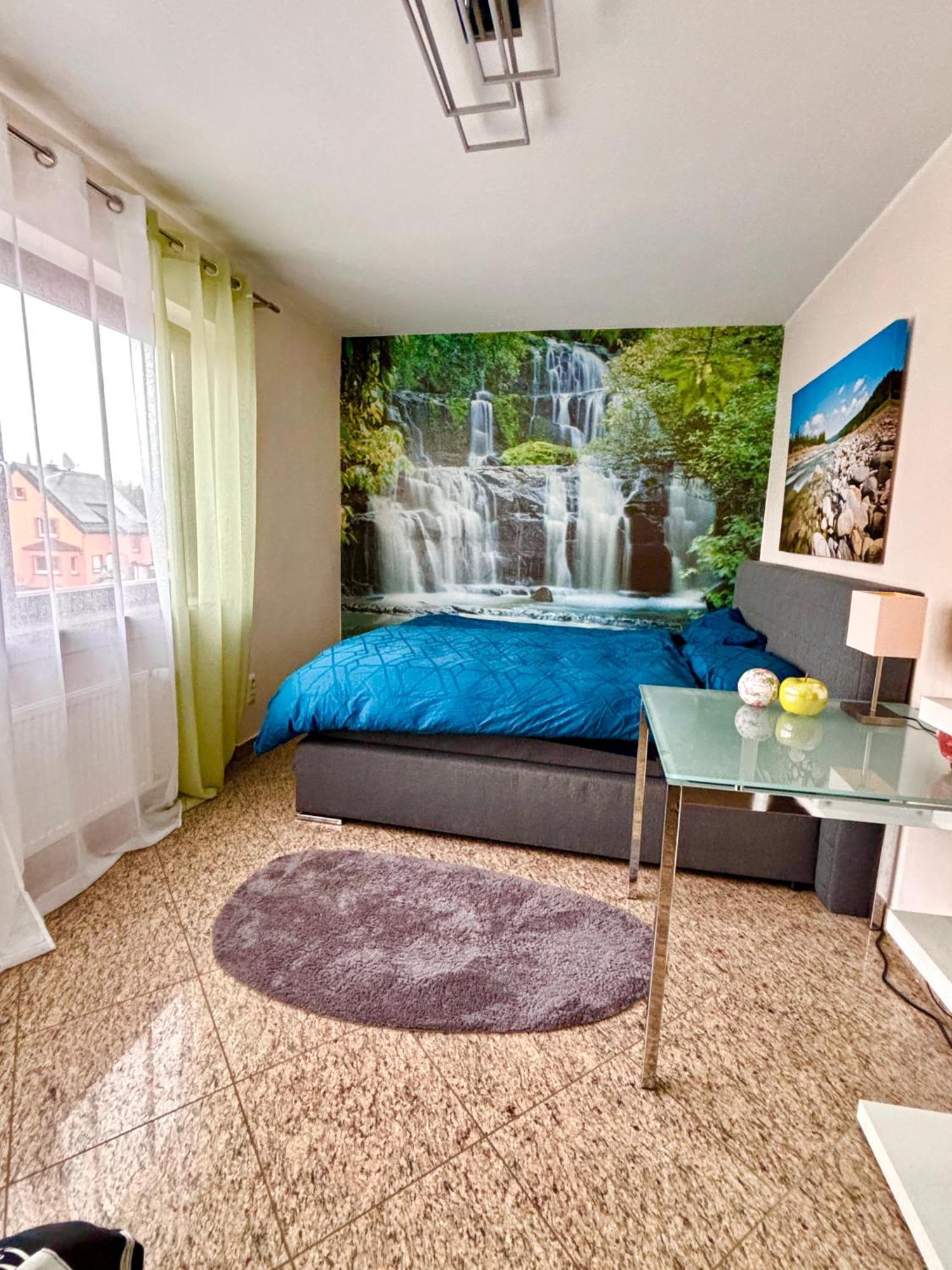 Wolkenzimmer Mit 140 Cm Bett Im Erdgeschoss Зелигенштадт Экстерьер фото
