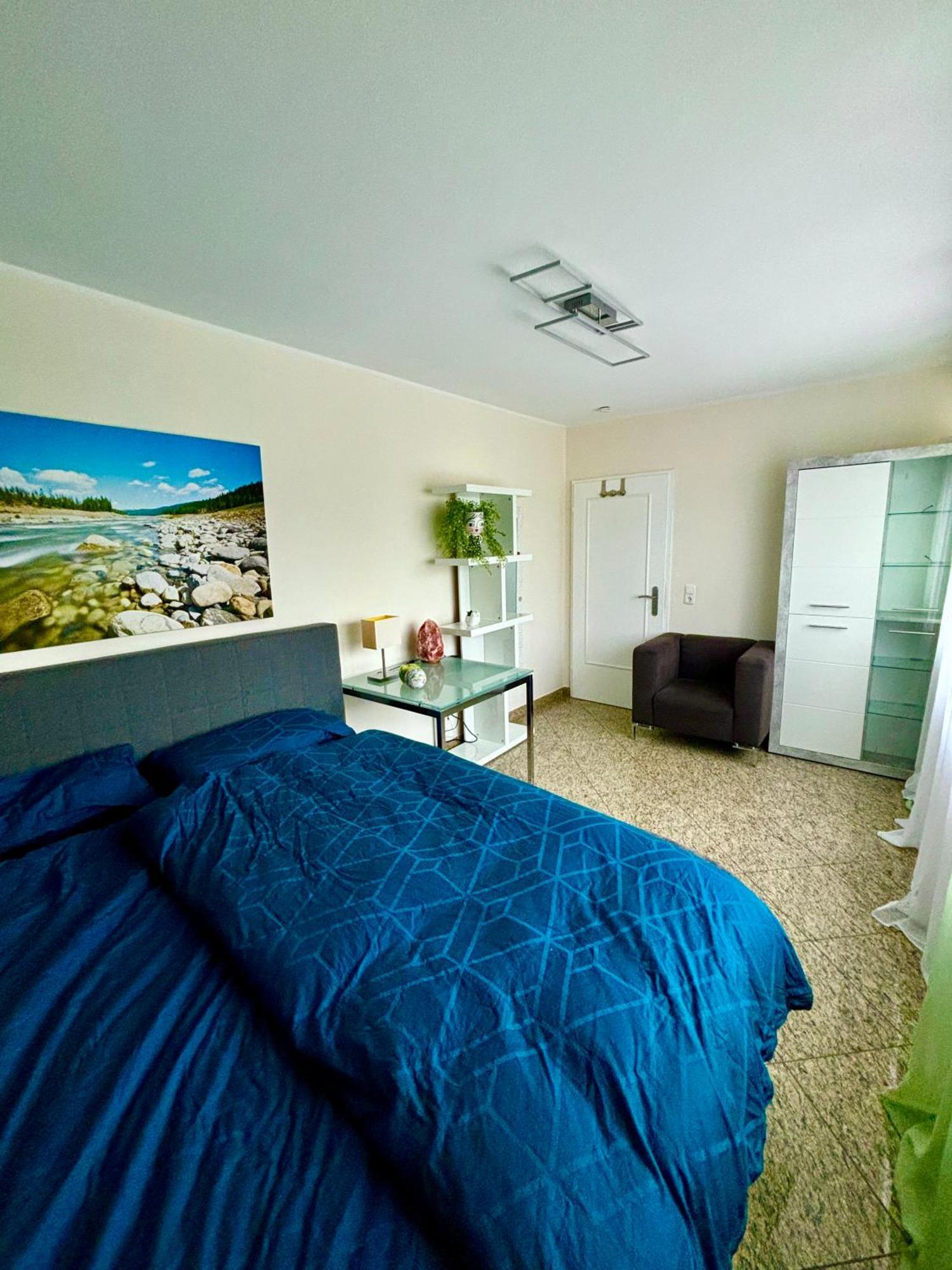 Wolkenzimmer Mit 140 Cm Bett Im Erdgeschoss Зелигенштадт Экстерьер фото